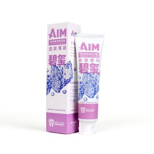 Fabricant de dentifrice Tourmaline Dentifrice Tourmaline 128g Dentifrice sain frais tous les jours