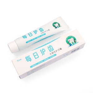 Fabricant de dentifrice Crystal Dentifrice personnalisé 100g dentifrice sain frais tous les jours