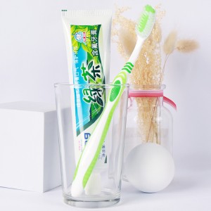 The toothpaste manufacturer specializes in custom-made herbal green tea toothpaste.