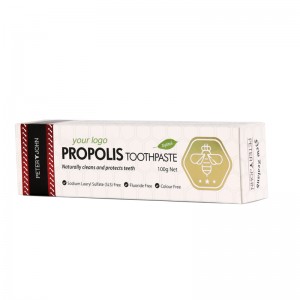 Private Label Sweet Propolis Toothpaste Natural Toothpaste OEM