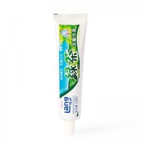 Le fabricant de dentifrice est spécialisé dans le dentifrice sur mesure au thé vert aux herbes.