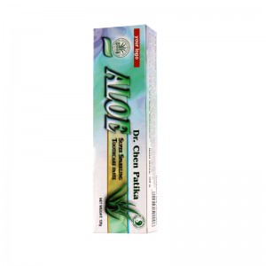 Creme dental natural de aloe vera, cuidado oral, 120g, manutenção multifuncional, hálito fresco