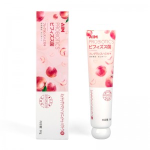 Confezione regalo di dentifricio Aim Flavor Dentifricio personalizzato 90 g/Sapore Sakura/Sapore rosa/Sapore pesca bianca