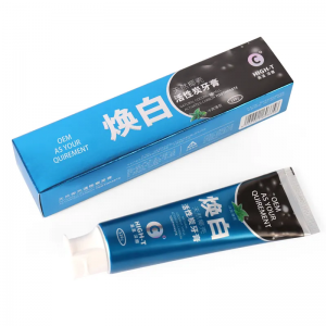 Chinese Manufacturer of Charcoal Whitening Toothpaste