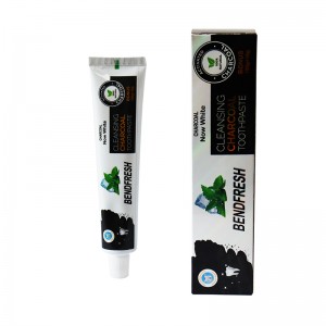 China toothpaste manufacturer, customized bamboo charcoal whitening toothpaste