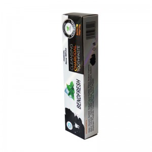 China toothpaste manufacturer, customized bamboo charcoal whitening toothpaste