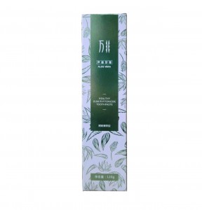 Professional toothpaste with natural herbs aloe vera, refreshing and mint, 120 g.